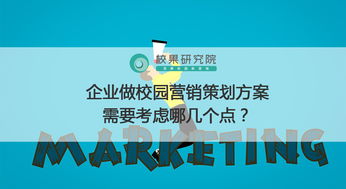 企業校園營銷策劃方案的關鍵要素